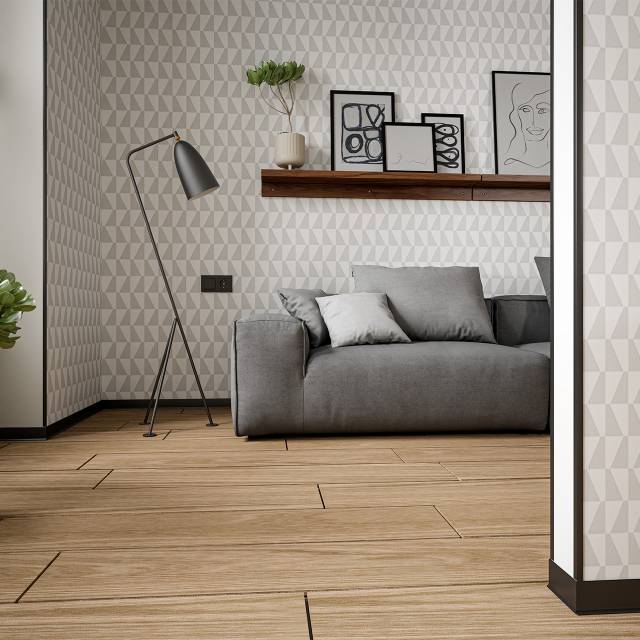 Novoescuadra MINI en aplicación interior para protección de esquinas