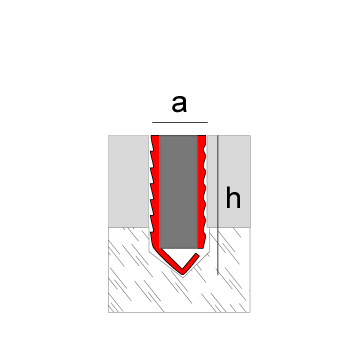 Novojunta® Metallic Flecha